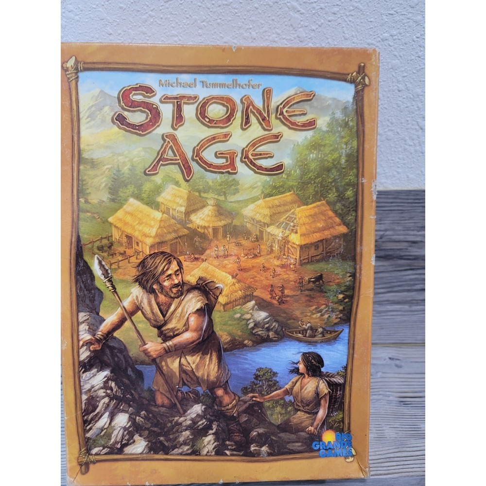 Stone Age Game Rio Grande Games no instructions all the pieces are there